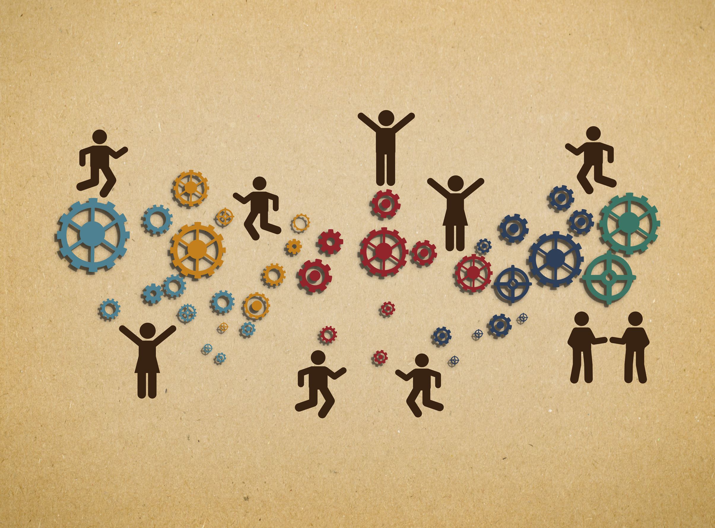 teamwork within an organization (JPG)